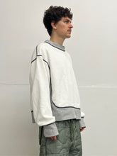 Load image into Gallery viewer, contrast stitch crewneck 1/1
